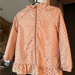 BCBGirls Pink Poka Dots Patterned Jacket